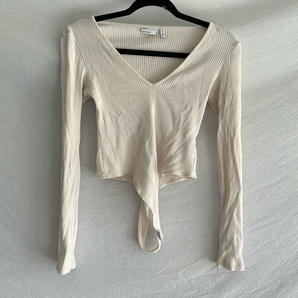 ASOS Design Bodysuit in Cream US6